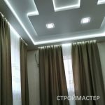 Натяжной потолок в зале Пермь