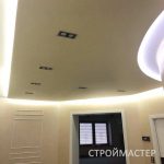 Натяжной потолок с подсветкой в Перми